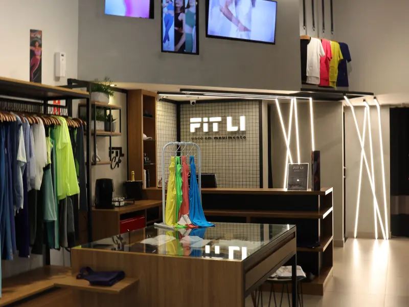 Franquia Fit Li Shopping